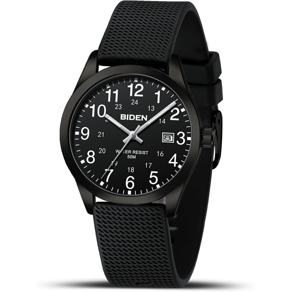 ⚡Mens Watches Analog Quartz Sports Unisex Easy to Read Dial with Date Wrist - Picture 1 of 9